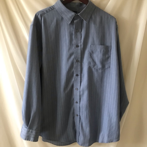 Croft & Barrow Men's long sleeve button shirt  A45 - Picture 3 of 4